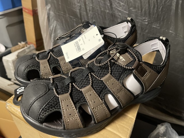 2012 Fashion Leather Sandals Clog Wedge Peep Toe Sandals CW260613