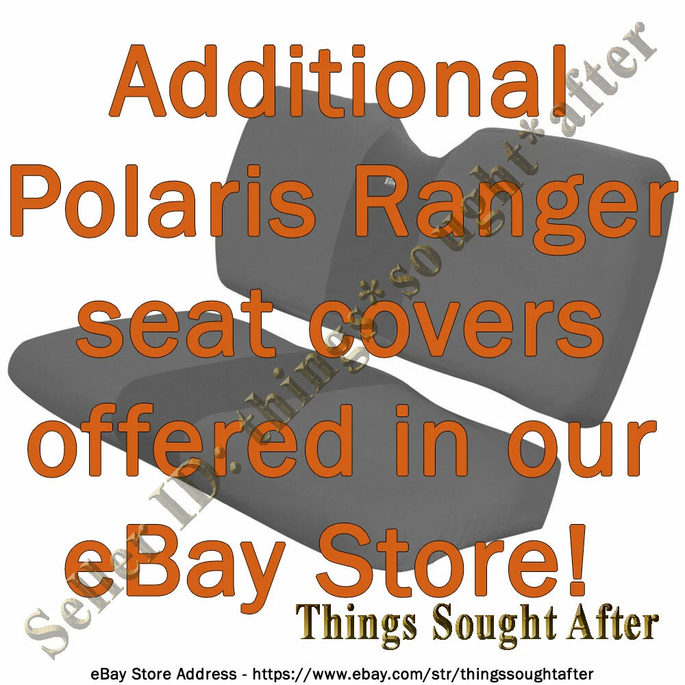 2020 polaris ranger seat covers deals