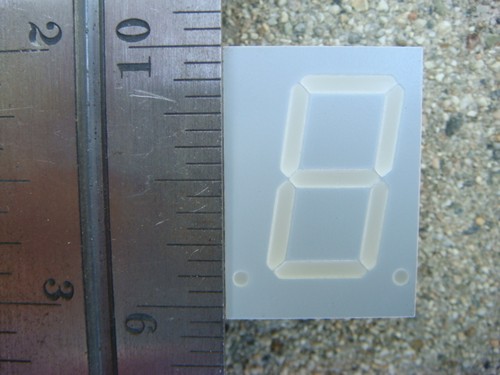 LOT 25 Large 1" RED 7-seg LED Displays - HP HDSP-3401/QDSP-3447 - New and Unused - Picture 3 of 10