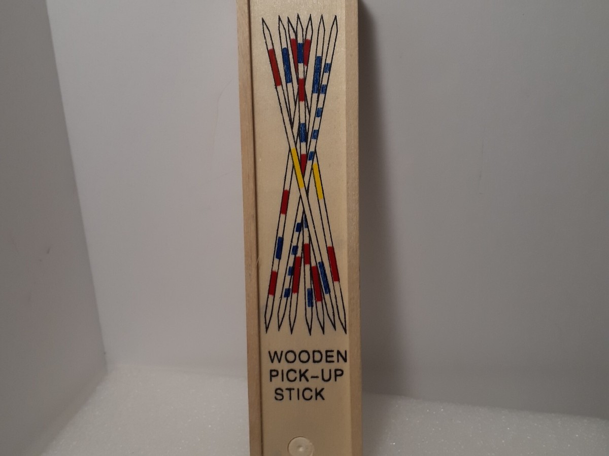 Educational Wooden Mikado Spiel Pick Up Sticks Game For Babies