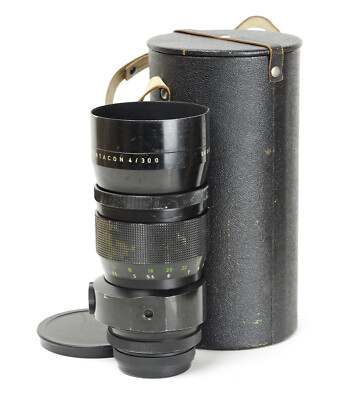Pentacon Tele Lens 4/300mm f/4.0 300mm mount Pentacon Six No.8606938 a