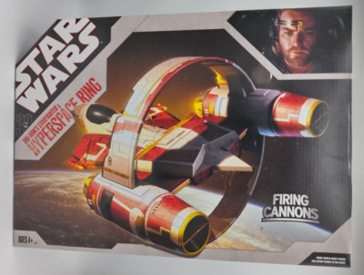 STAR WARS - Obi-Wan´s Starfighter & Hyperspacering - 30th - Episode 2 - Hasbro