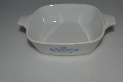Corning Ware Blue Cornflower Kleine Pfanne P-41 LOT OF 2 (CRW55)