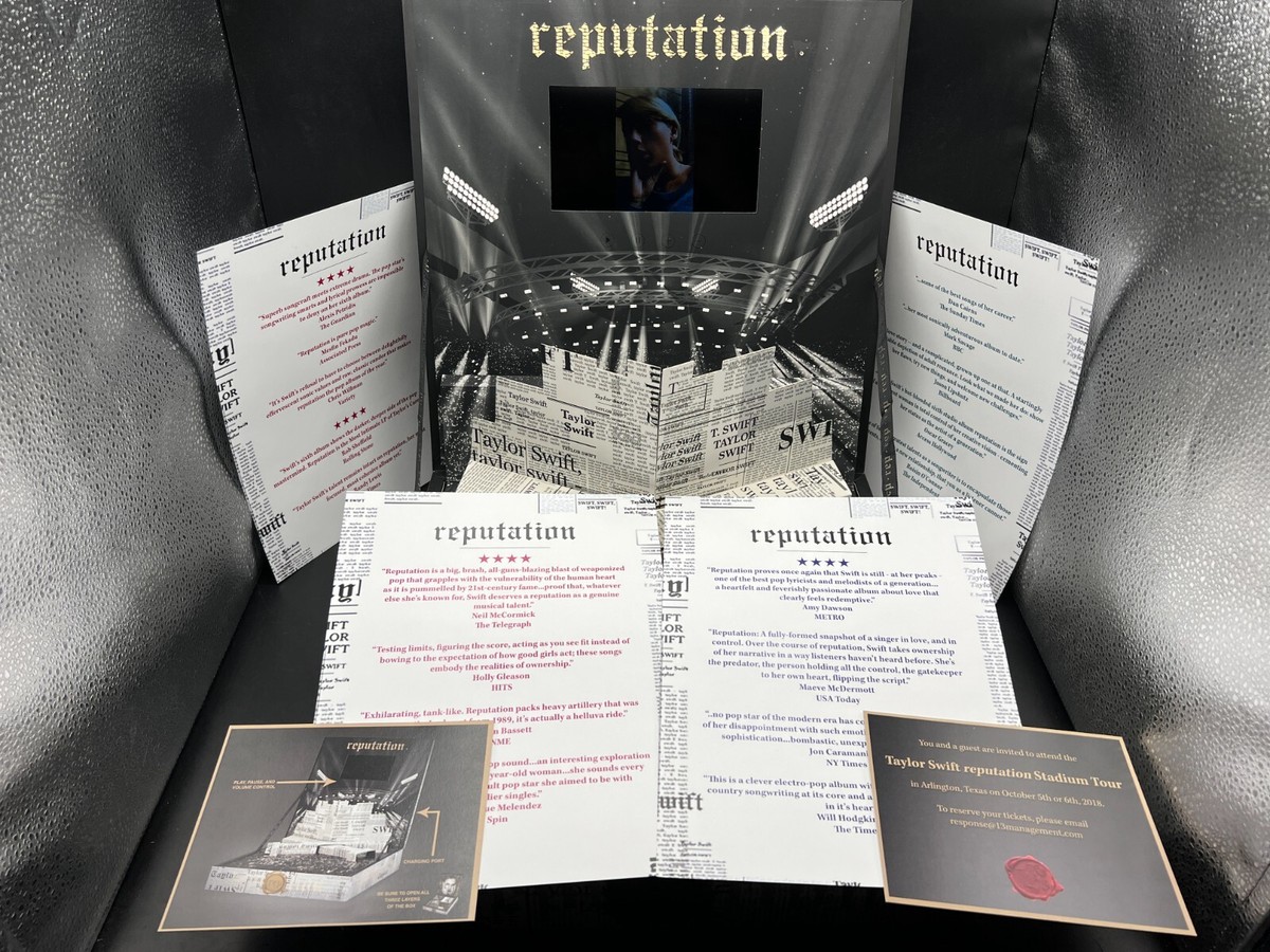 GRAMMY VOTER Taylor Swift Reputation Stadium Tour VIP Box 20