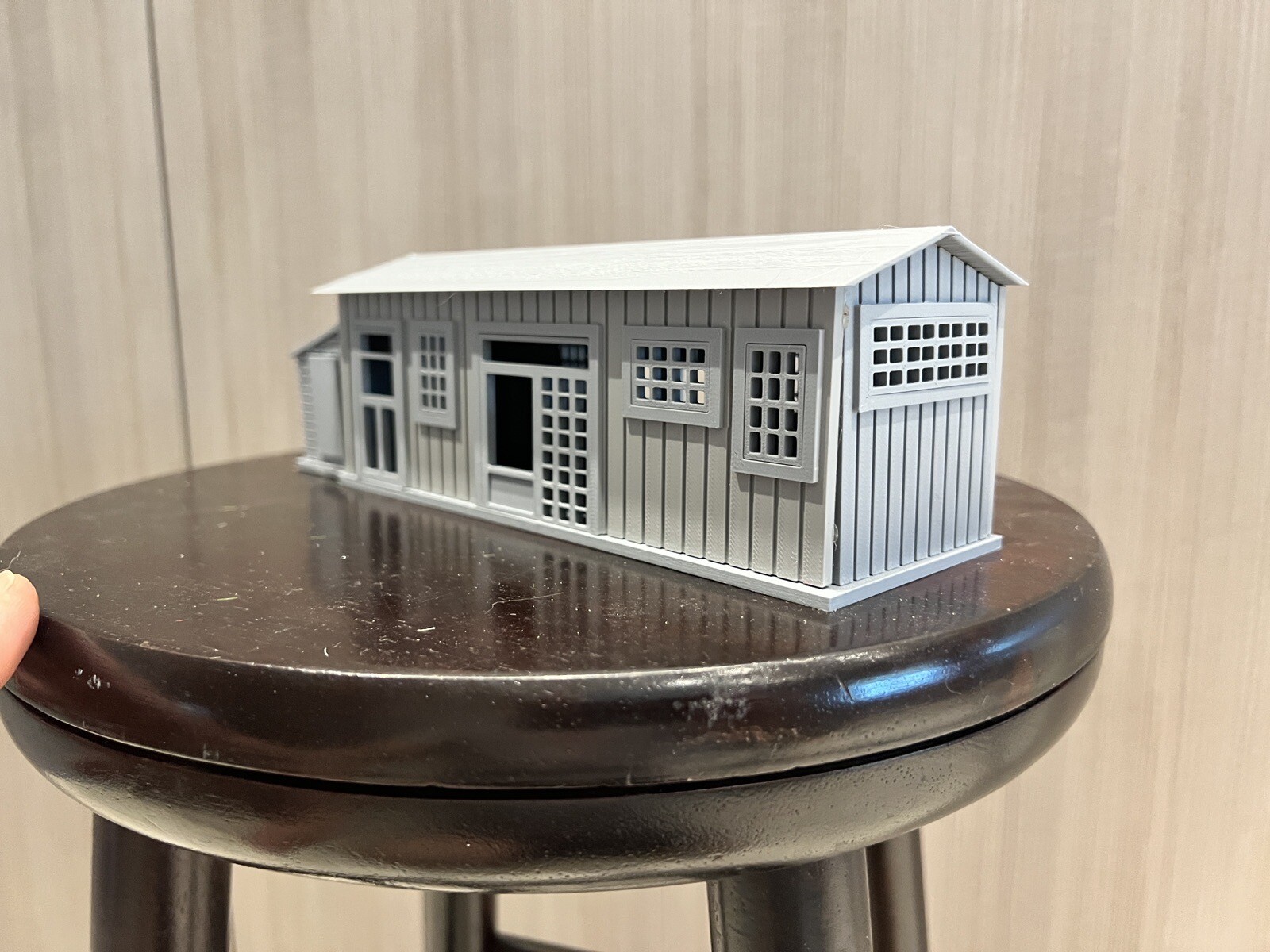 O Scale Thurmond West Virginia Post Office Building KIT Falak Tayyeb