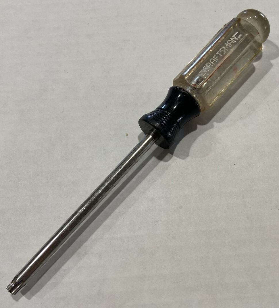 VIntage Craftsman Torx T30 9 41477 D WF Series 7