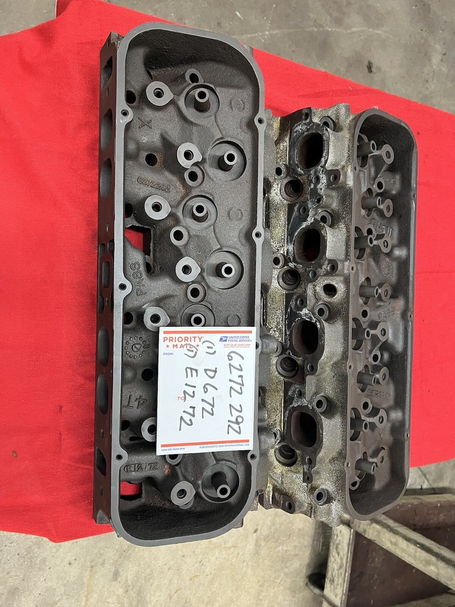 BIG BLOCK CHEVY 1972 402 454 OVAL PORT CYLINDER HEAD #6272292 BARE