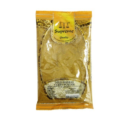 Supreme 50g/100g Ground Spice Packets 20 Varieties Mild Curry Powder