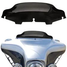 Black 6" Windshield Windscreen Fit For Harley Electra Glide Ultra Classic 96-13