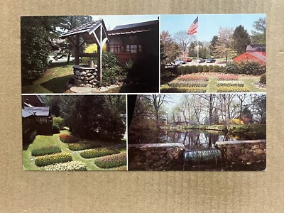 Postcard Westport CT Connecticut Red Barn Restaurant Vintage Roadside PC