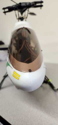 Kyosho Concept 46VR Remote Control Helicopter With OS Max FX 46 Engine *READ* - Picture 9 of 24