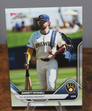 Garrett Mitchell 2025 Topps Now Road to Opening Day OD-230 Milwaukee Brewers