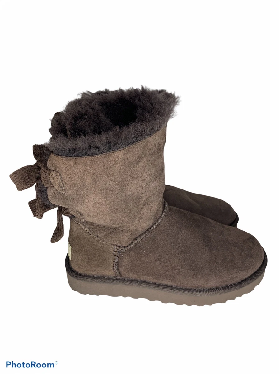 Genuine twinface sheepskin & clearance shearling bailey bow corduroy boot
