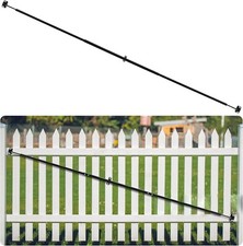 8' Telescopic Gate Brace - 68" to 96" Adjustable Gate Support for Farm & Garden