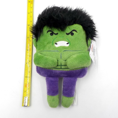 Marvel Avengers Hulk Clip On Square Plush, 6" Keychain Figure - Picture 2 of 6