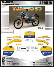 Aprilia Tuareg wind 50cc 1986 adesivi/adhesives/grafiche/stickers/decals