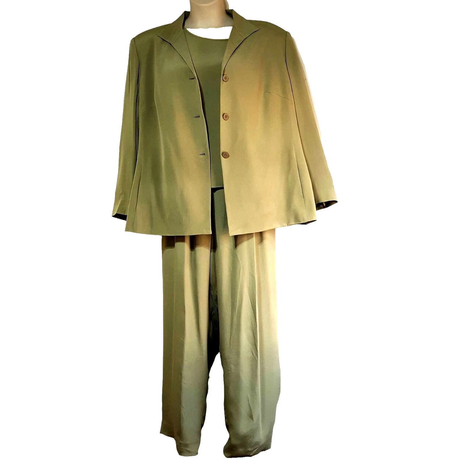 Pant Suit 100% Silk Suits & Suit Separates for Women