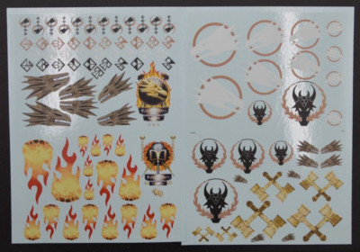 Salamanders Vehicle & Dreadnought transfer sheet Warhammer 40k / Horus Heresy
