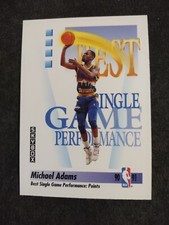1991-92 SkyBox Denver Nuggets Basketball Card #308 Michael Adams