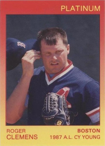 1988 Star Co Platinum Edition Roger Clemens RARE 10-Card Set