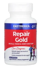 NEW Enzymedica Repair Gold Enzyme Muscle Tissue Joint Function 60 Capsules FRESH