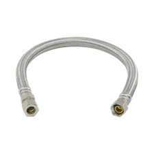 BrassCraft 3/8" Compression x 3/8" Compression x 16" Braided Faucet Connector