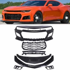 For 2010-2015 Chevy Camaro 5TH to 6TH Gen 1LE Style Front Bumper Kit Assembly US