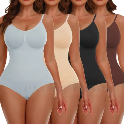 Bauchkontrolle Bodysuit Slip Sculpting Shaper Tank Top Bodys Snatched Waist - Bild 14 von 66