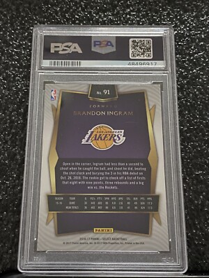 Lakers Brandon Ingram Jersey 2018 Authentic Nike NBA Los Angeles LA Lakers Bra