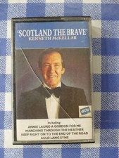 Kenneth McKellar - Scotland The Brave Cassette Tape Compilation Album