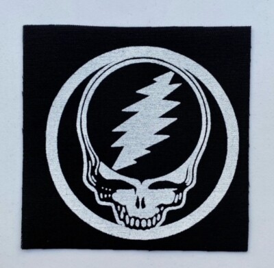 Grateful Dead Cloth Patch Sew On Badge Approx 4'' X 4'' (CP273)