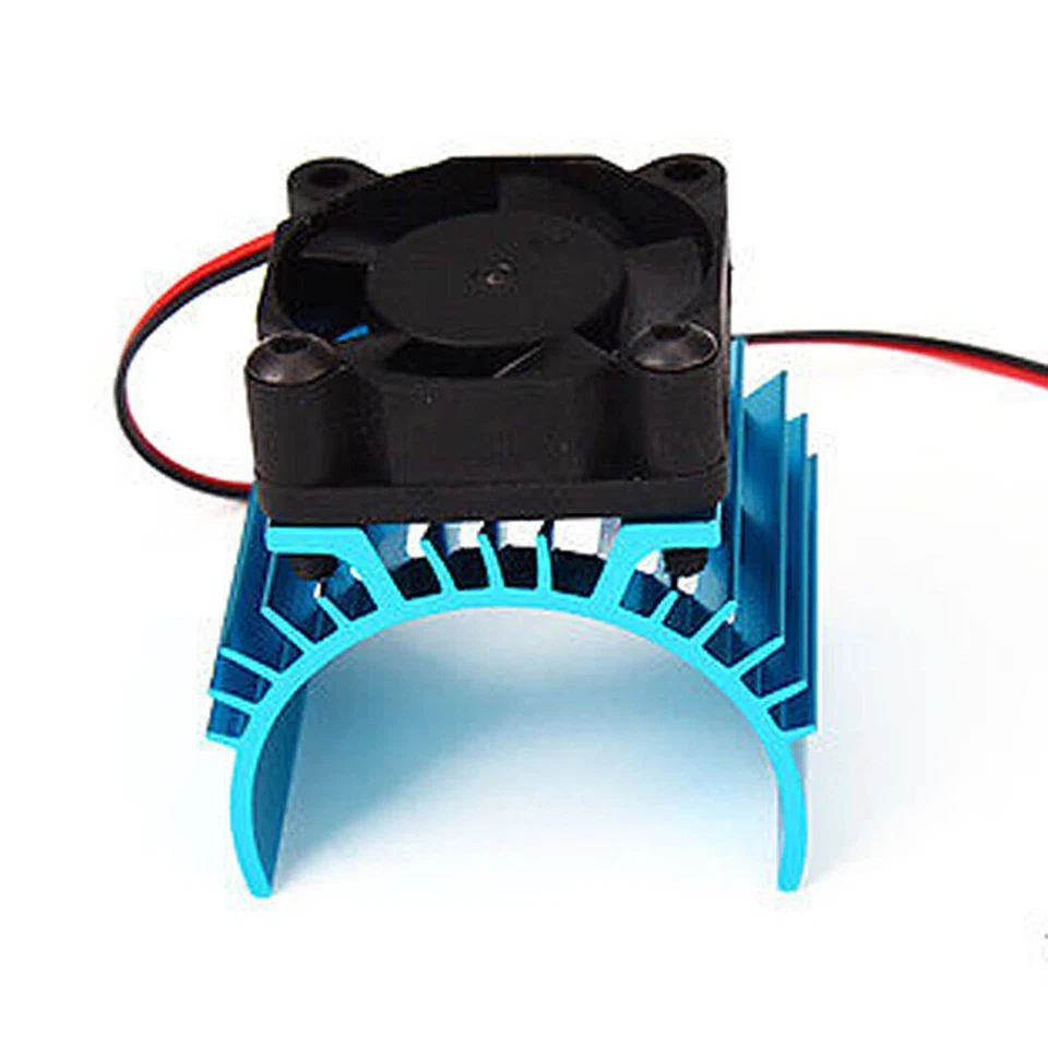 Alloy RC 540 Electric Motor Heat sink 5V Cooling Fan for 1/10 Car Truck Crawler - Image 3 of 4