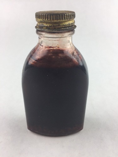 Vintage Histaline Pharmacy Medicine Bottle 4.25" Newark NJ Pharmaceuticals Inc. - Picture 5 of 7