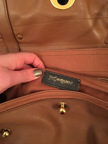Yves Saint Laurent Muse Medium handBag Brown classic - Picture 9 of 9
