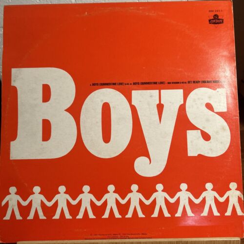 SABRINA 🖸 BOYS Summertime Love Virgin 886 241-1 45 Vinyl 12" Record 1988 (S5.5) - Picture 2 of 2