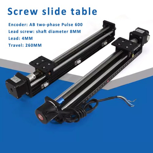Screw Linear Slide Guide Stage Stroke Rail Motion Stage Actuator Stepper Motor - Picture 2 of 23