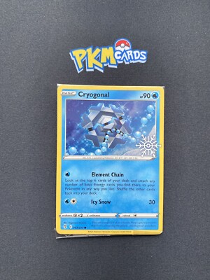 Pokemon TCG Cryogonal 043/203 Kosmischer Holo Urlaubskalender Adventskalender VERSIEGELT.