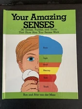 YOUR AMAZING SENSES, 36 GAMES, PUZZLES, AND TRICKS THAT By Ron And Atie Van Der