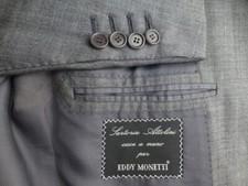 Giacca tuta Sartoria Attolini Blazer 50R/40R Super110's grigia