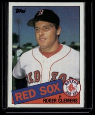 1985 Topps #181 Roger Clemens