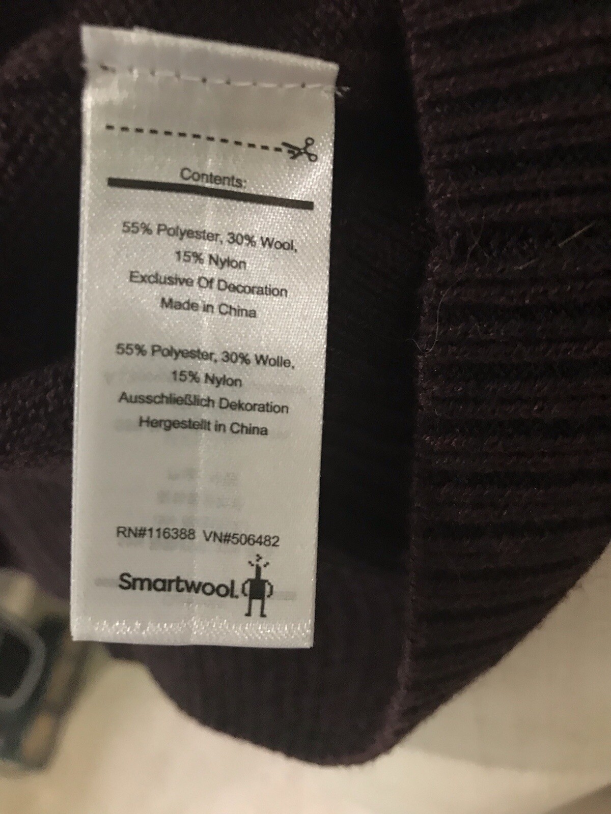 Smartwool Wool Blend Pullover Sweater Mens Large … - image 7