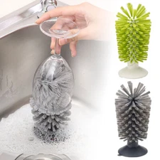 Turtle Brush with Suction Cup for Back Brush Shell Cleaning Scrub JQ