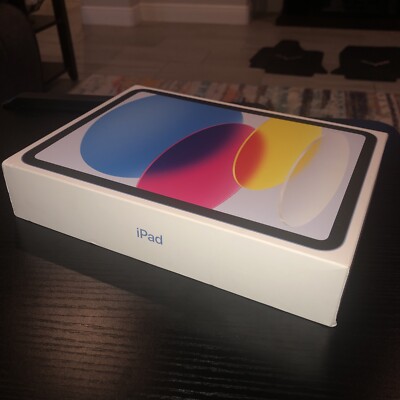 iPad 10th Generation 64GB Replacement Box Only - No Tablet | eBay