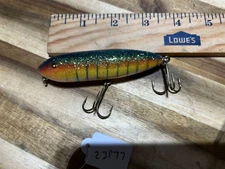 Vintage Unknown fishing lure glitter   (23977)