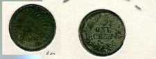 1865 Indian Head Penny Type Coin Xf Dark 2840r 1865 Indian Head Penny Type Coin Xf Dark 2840r