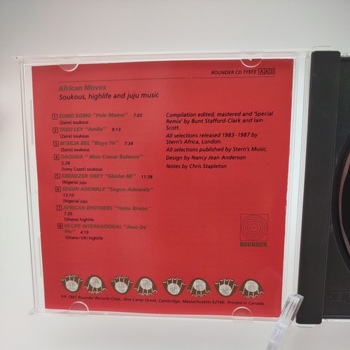 African Moves : Soukous, Highlife et Juju CD par Somo Somo - Photo 2/4
