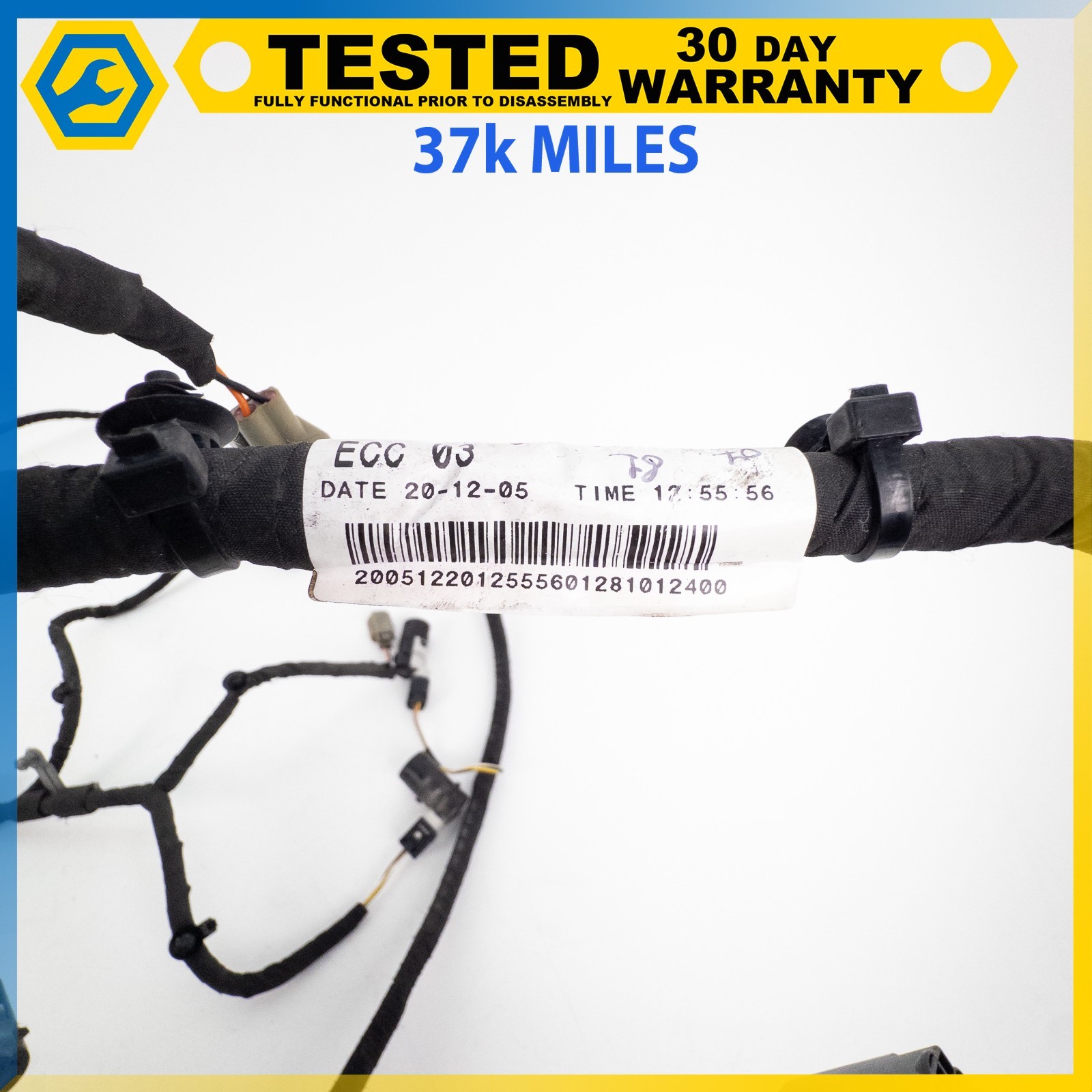 05-12 ASTON MARTIN DB9 VANTAGE REAR BUMPER PARKING SENSOR WIRE HARNESS PDC OEM