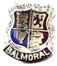 Balmoral Castle Small Pin Badge - British Royal Family Residence