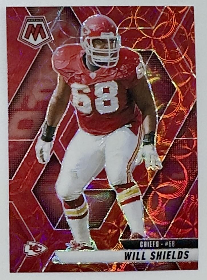 2025 Panini Mosaic #237 Will Shields Red Scope