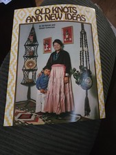 Old Knots and New Ideas Macrame Pattern Book 1976